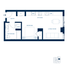 Studio J 308 floor plan